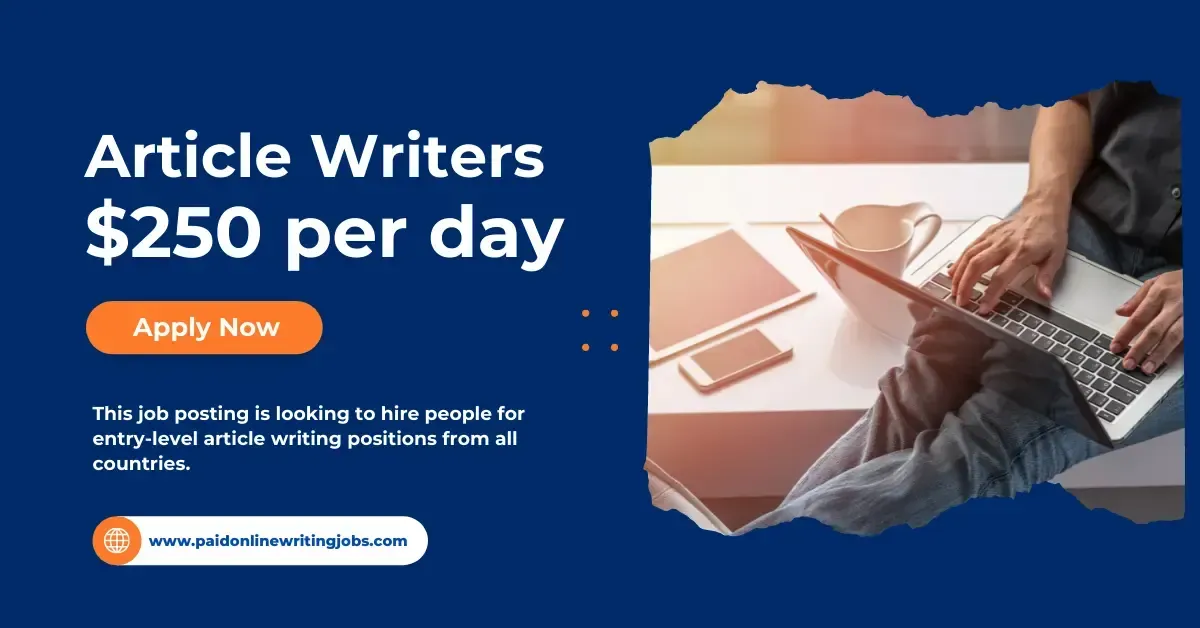 Paid Online Writing Jobs